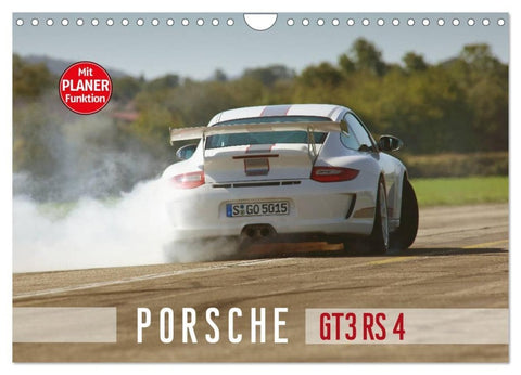 Porsche GT3RS 4,0 (Wandkalender 2027 DIN A4 quer), CALVENDO Monatskalender