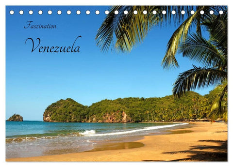Faszination Venezuela (Tischkalender 2026 DIN A5 quer), CALVENDO Monatskalender