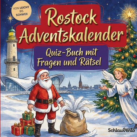 Rostock-Adventskalender: Quiz-Buch mit Fragen und Rätsel