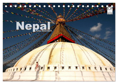 Nepal (Tischkalender 2026 DIN A5 quer), CALVENDO Monatskalender