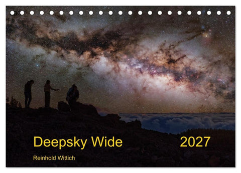 Deepsky Wide (Tischkalender 2027 DIN A5 quer), CALVENDO Monatskalender