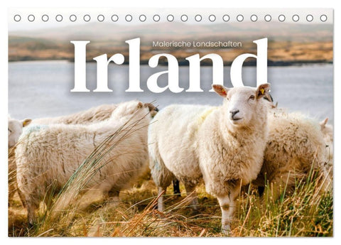 Irland - Malerische Landschaften (Tischkalender 2027 DIN A5 quer), CALVENDO Monatskalender