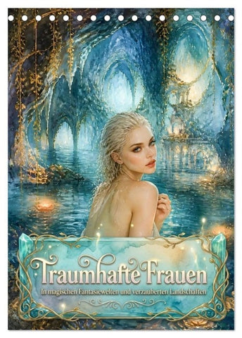 Traumhafte Frauen (Tischkalender 2027 DIN A5 hoch), CALVENDO Monatskalender