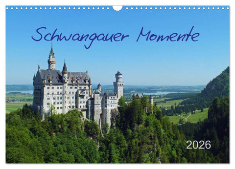 Schwangauer Momente (Wandkalender 2026 DIN A3 quer), CALVENDO Monatskalender