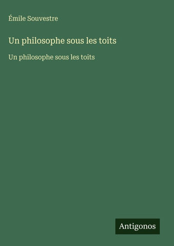Un philosophe sous les toits