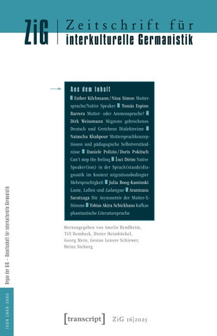 Zeitschrift für interkulturelle Germanistik