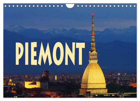 Piemont (Wandkalender 2027 DIN A4 quer), CALVENDO Monatskalender