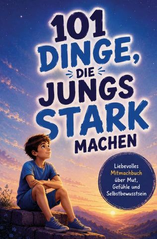 101 Dinge, die Jungs stark machen. Ein liebevolles Mitmachbuch über Mut, Gefühle und Selbstbewusstsein