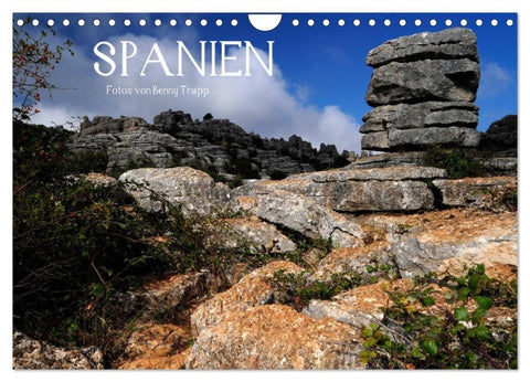 Spanien (Wandkalender 2027 DIN A4 quer), CALVENDO Monatskalender