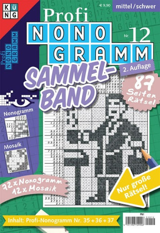 Profi-Nonogramm 3er-Band Nr. 12