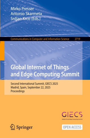 Global Internet of Things and Edge Computing Summit