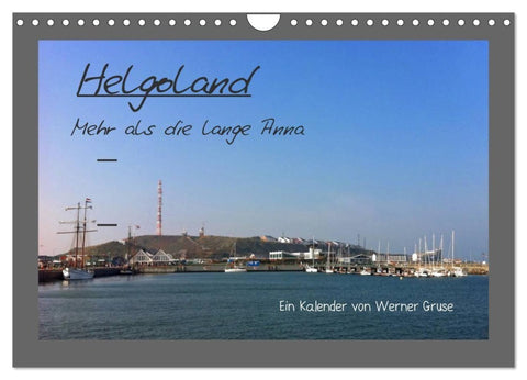 Helgoland (Wandkalender 2027 DIN A4 quer), CALVENDO Monatskalender