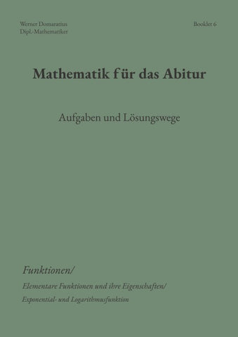 Mathematik für das Abitur