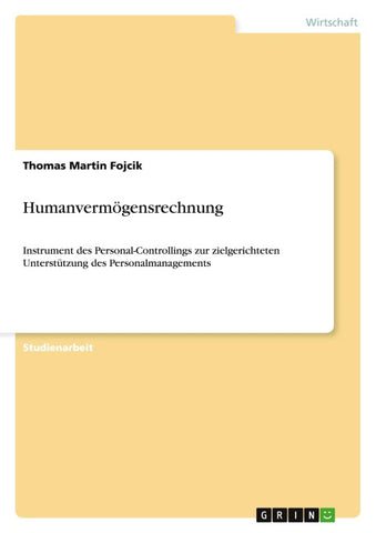 Humanvermögensrechnung