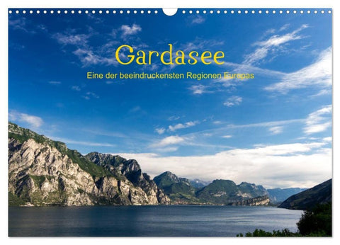 Gardasee / CH-Version (Wandkalender 2027 DIN A3 quer), CALVENDO Monatskalender