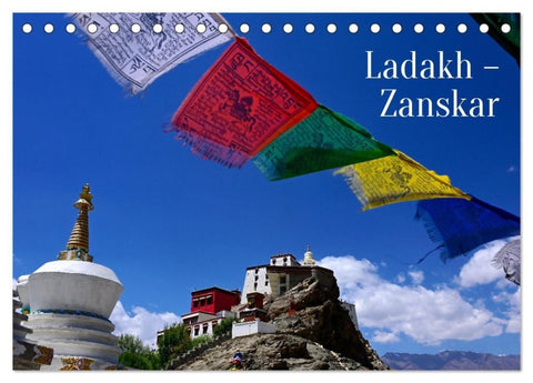 Ladakh - Zanskar (Tischkalender 2027 DIN A5 quer), CALVENDO Monatskalender