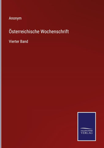 Österreichische Wochenschrift