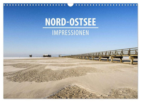 Nord-Ostsee Impressionen (Wandkalender 2027 DIN A3 quer), CALVENDO Monatskalender