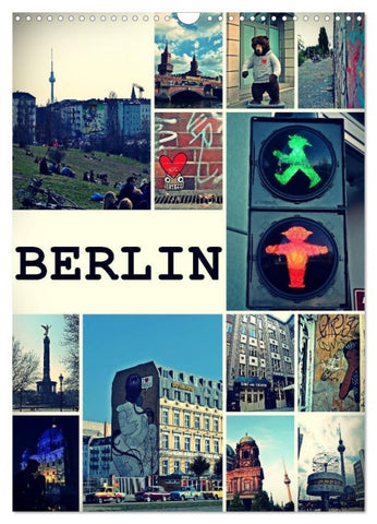 BERLIN / Planer (Wandkalender 2026 DIN A3 hoch), CALVENDO Monatskalender