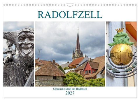Radolfzell - schmucke Stadt am Bodensee (Wandkalender 2027 DIN A3 quer), CALVENDO Monatskalender