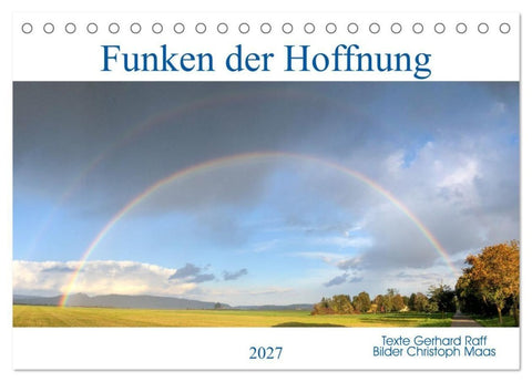 Funken der Hoffnung (Tischkalender 2027 DIN A5 quer), CALVENDO Monatskalender