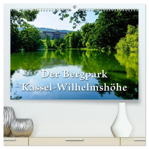 Der Bergpark Kassel-Wilhelmshöhe (hochwertiger Premium Wandkalender 2026 DIN A2 quer), Kunstdruck in Hochglanz