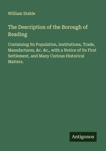 The Description of the Borough of Reading
