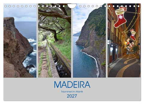 MADEIRA, Trauminsel im Atlantik (Wandkalender 2027 DIN A4 quer), CALVENDO Monatskalender