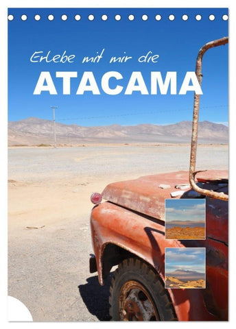 Erlebe mit mir die Atacama (Tischkalender 2027 DIN A5 hoch), CALVENDO Monatskalender