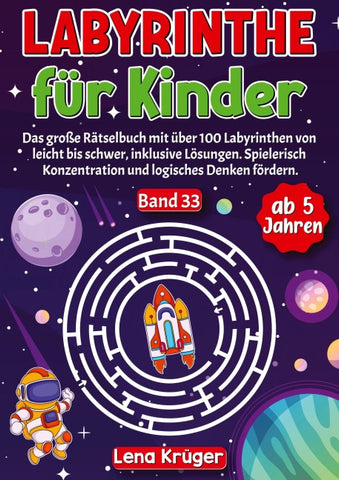 Labyrinthe für Kinder ab 5 Jahren - Band 33