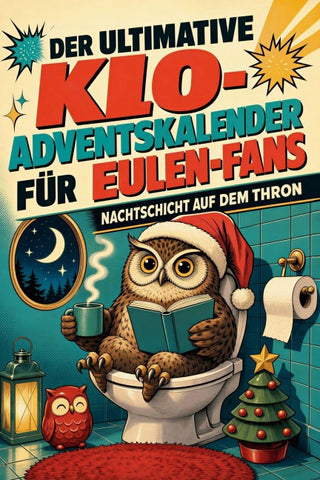 Der ultimative Klo-Adventskalender für Eulen-Fans