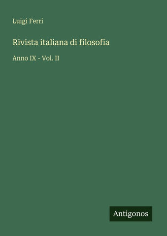 Rivista italiana di filosofia