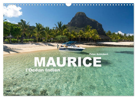 Maurice - l'Océan Indien (Calendrier mural 2026 DIN A3 vertical), CALVENDO calendrier mensuel