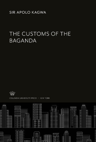 The Customs of the Baganda