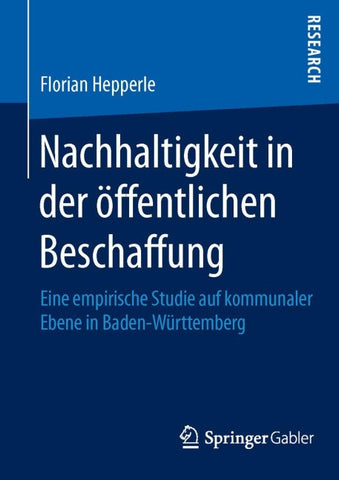 Nachhaltigkeit in der öffentlichen Beschaffung