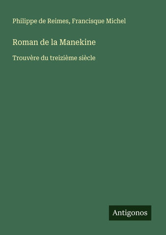 Roman de la Manekine