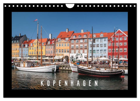Kopenhagen (Wandkalender 2027 DIN A4 quer), CALVENDO Monatskalender