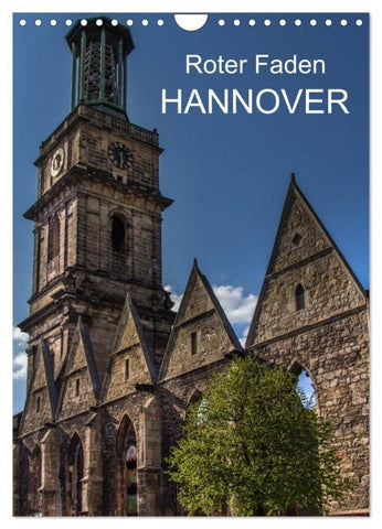 Roter Faden Hannover (Wandkalender 2027 DIN A4 hoch), CALVENDO Monatskalender