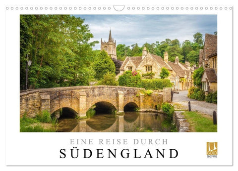 Eine Reise durch Südengland (Wandkalender 2026 DIN A3 quer), CALVENDO Monatskalender