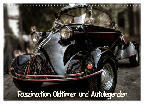 Faszination Oldtimer und Autolegenden (Wandkalender 2027 DIN A3 quer), CALVENDO Monatskalender