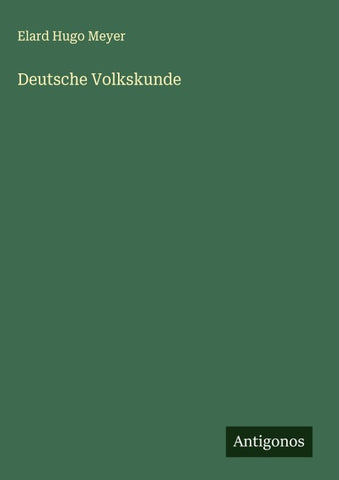 Deutsche Volkskunde