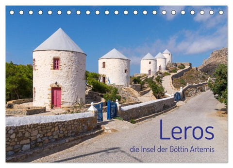 Leros - die Insel der Göttin Artemis (Tischkalender 2027 DIN A5 quer), CALVENDO Monatskalender