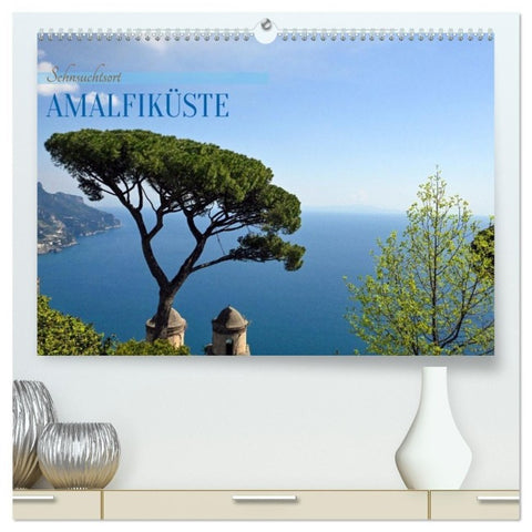 Sehnsuchtsort Amalfiküste (hochwertiger Premium Wandkalender 2027 DIN A2 quer), Kunstdruck in Hochglanz
