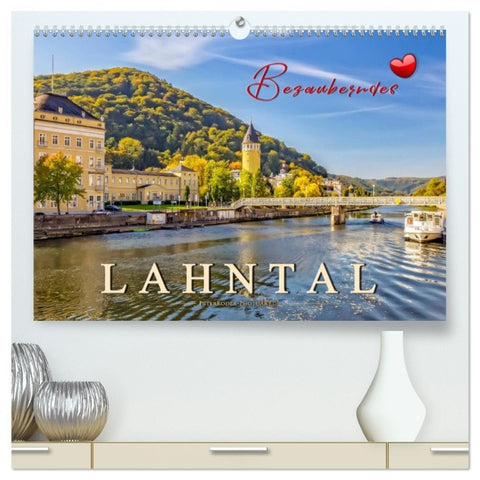 Bezauberndes Lahntal (hochwertiger Premium Wandkalender 2026 DIN A2 quer), Kunstdruck in Hochglanz