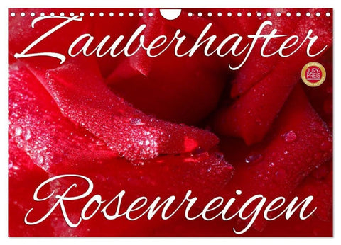 Zauberhafter Rosenreigen (Wandkalender 2027 DIN A4 quer), CALVENDO Monatskalender