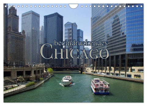 beeindruckendes Chicago (Wandkalender 2027 DIN A4 quer), CALVENDO Monatskalender