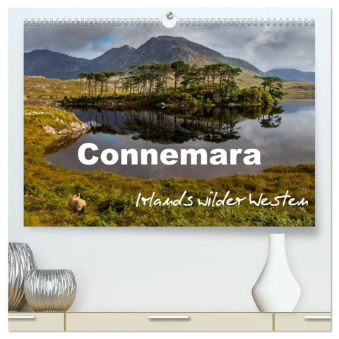 Connemara - Irlands wilder Westen (hochwertiger Premium Wandkalender 2027 DIN A2 quer), Kunstdruck in Hochglanz