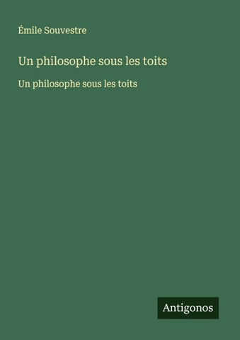 Un philosophe sous les toits
