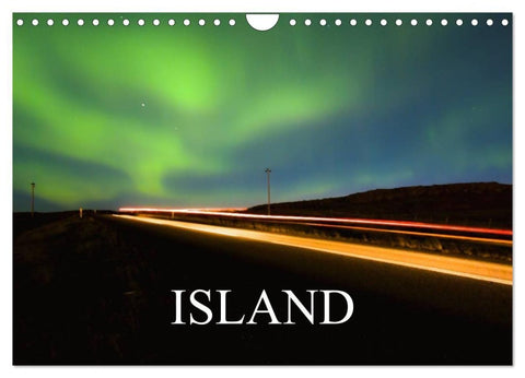 Island (Wandkalender 2027 DIN A4 quer), CALVENDO Monatskalender