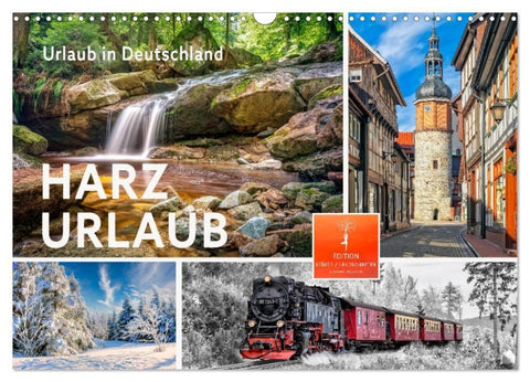 Harz - Urlaub (Wandkalender 2027 DIN A3 quer), CALVENDO Monatskalender